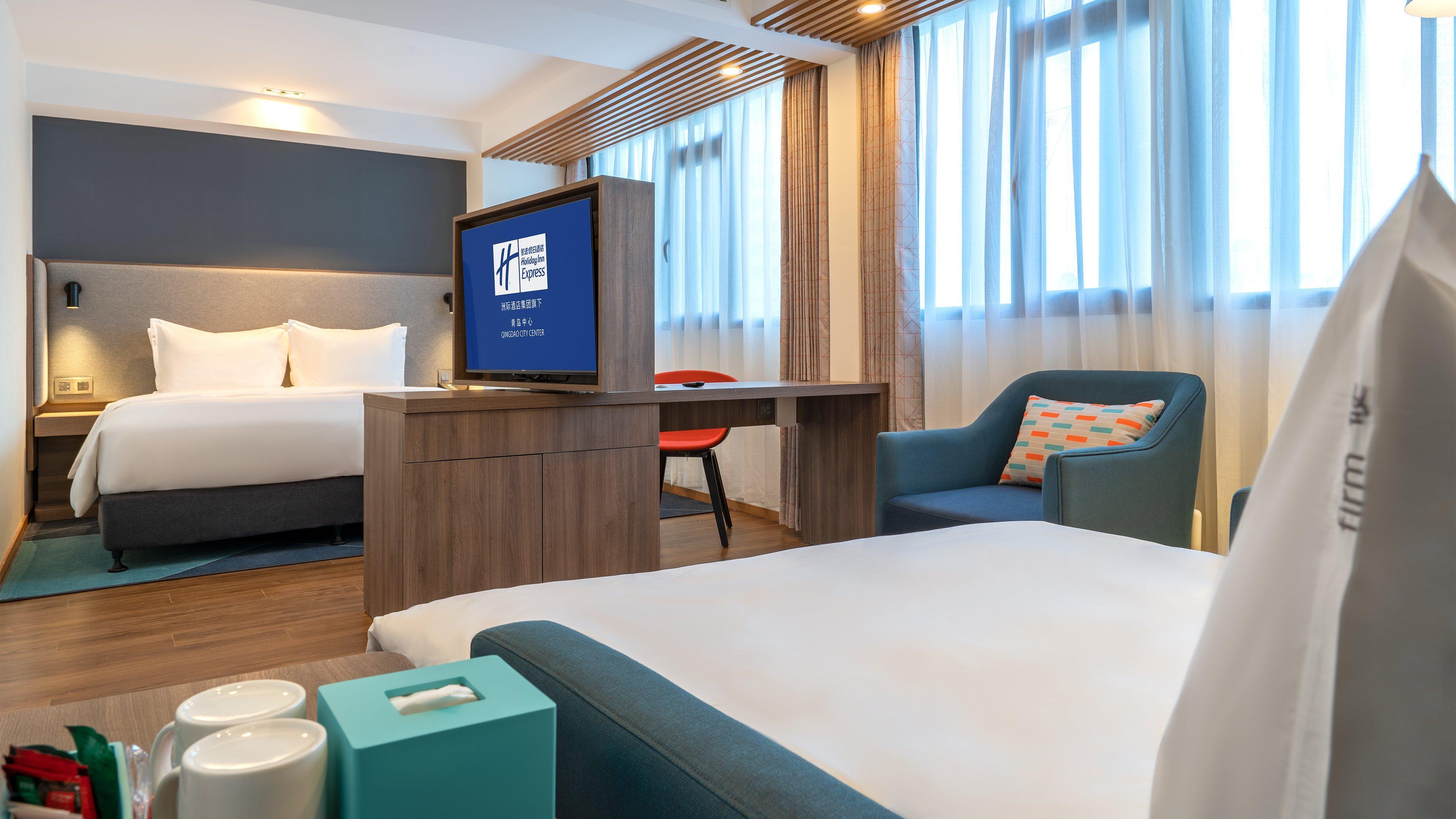 Holiday Inn Express Qingdao City Center By Ihg Dış mekan fotoğraf