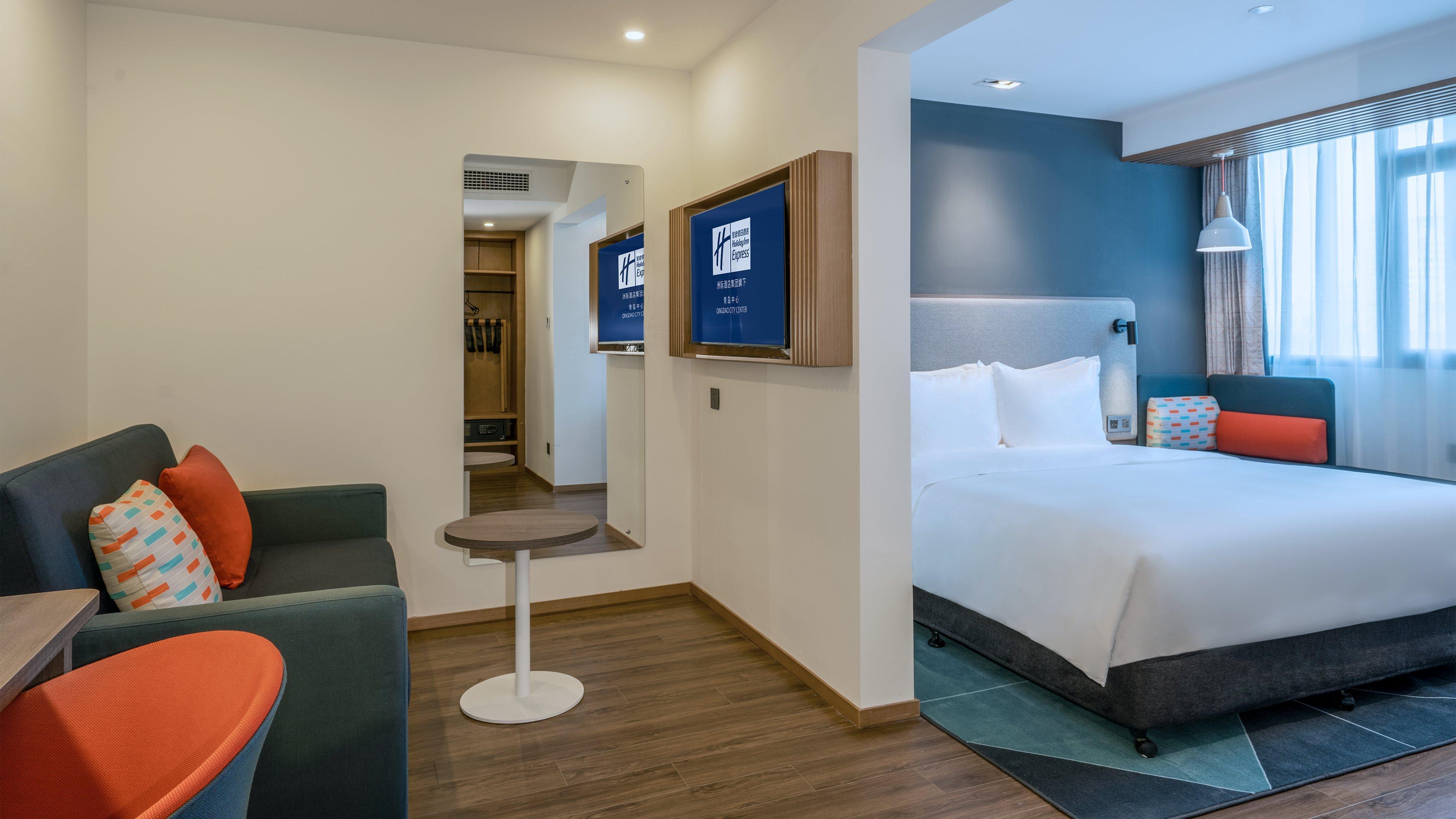 Holiday Inn Express Qingdao City Center By Ihg Dış mekan fotoğraf