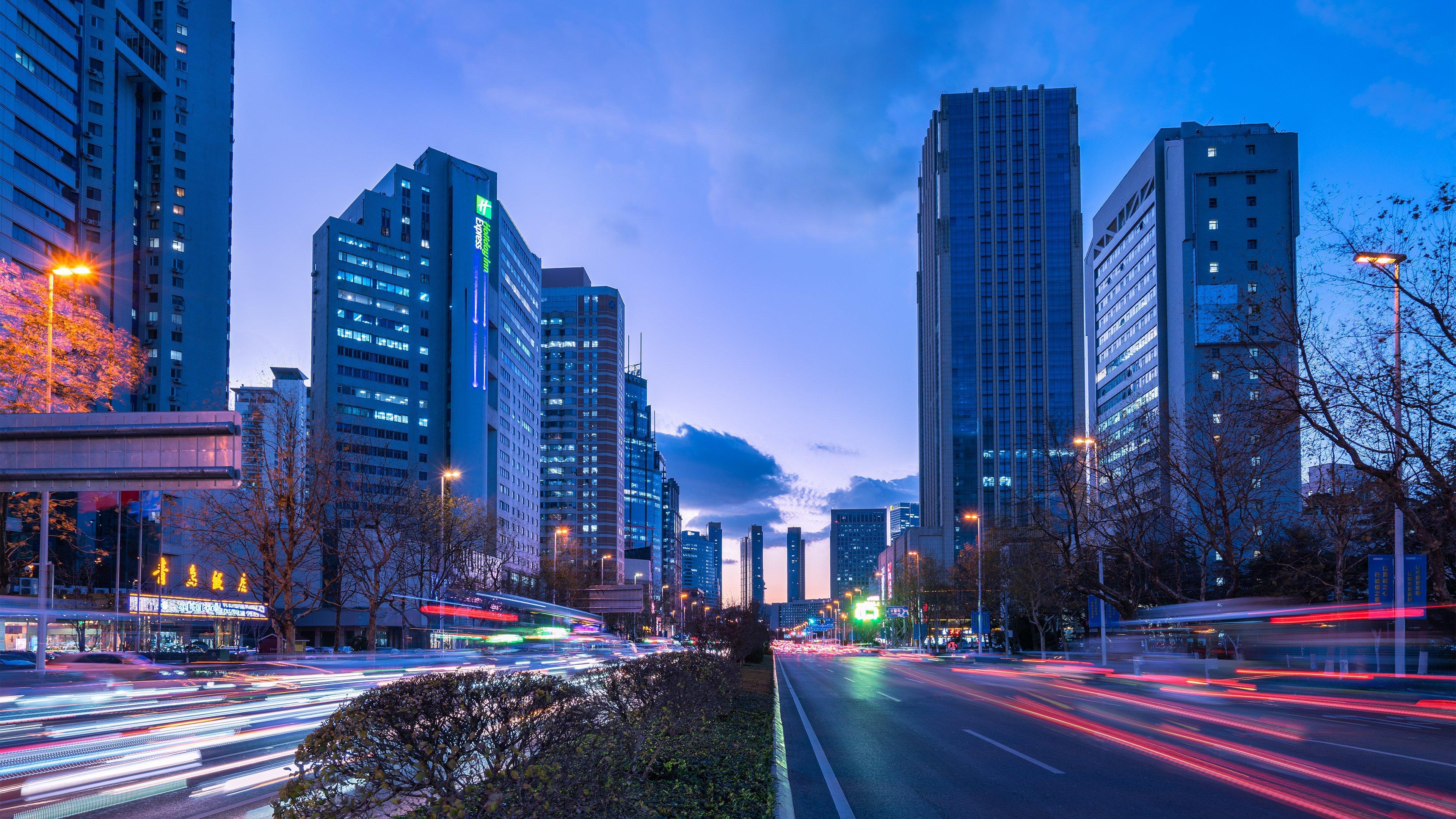 Holiday Inn Express Qingdao City Center By Ihg Dış mekan fotoğraf